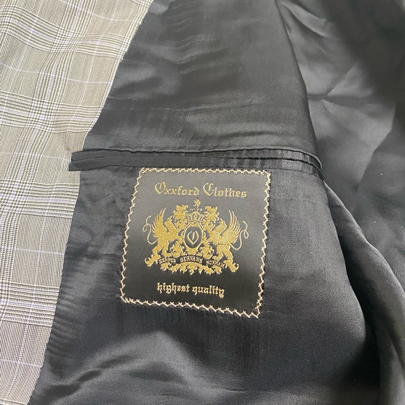 OXXFORD Blazer (44, Grey, Wool) - Picture 2 of 4